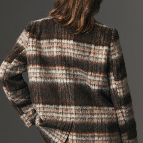 Plaid Women's Blazer - Picture 2 of 2